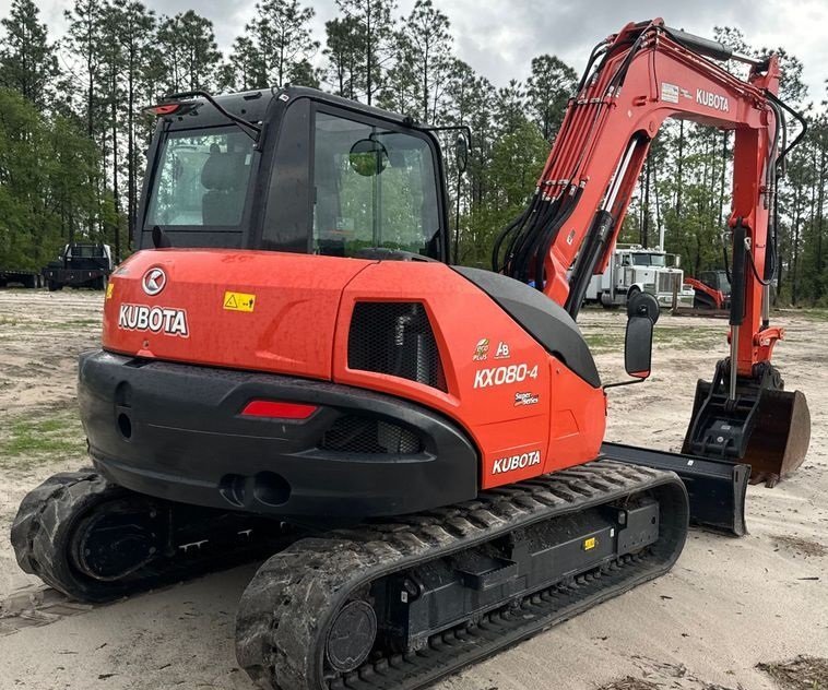 2019 Kubota KX080-4S Mini Excavator